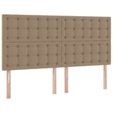Letto con contenitore e materasso Cappuccino 180 x 200 cm