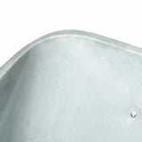 Carriole Argento e Nero 137 x 60 x 65,5 cm Acciaio