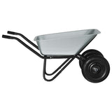 Carriole Argento e Nero 137 x 60 x 65,5 cm Acciaio