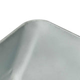 Carriole Argento e Nero 133 x 62,5 x 58 cm Acciaio