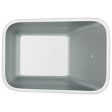 Sostituzione Vassoio Carriola Argento 88 x 60 x 32 cm Acciaio