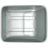 Sostituzione Vassoio Carriola Argento 80 x 60 x 25 cm Acciaio