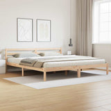 Struttura del letto Marrone 215,5 x 205,5 x 69,5 cm