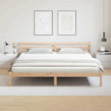 Struttura del letto Marrone 215,5 x 205,5 x 69,5 cm