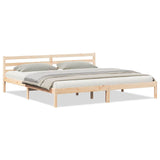 Struttura del letto Marrone 215,5 x 205,5 x 69,5 cm