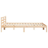 Struttura del letto Marrone 215,5 x 205,5 x 69,5 cm