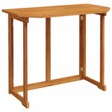 Set Bistro da Giardino 6 pcs Marrone Legno di Acacia Massello
