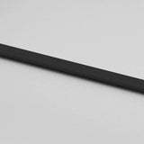 Porta Scorrevole con Ferramenta Nera 90x205 cm in Vetro ESG
