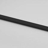 Porta Scorrevole con Ferramenta Nera 76x205 cm in Vetro ESG