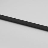 Porta Scorrevole con Ferramenta Nera 76x205 cm in Vetro ESG