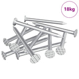 Chiodi per Legno 100000 pcs Argento Metallo