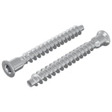 Viti confermat 2 pcs Argento 7 x 58 mm Metallo
