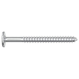 Viti in Legno 1350 pcs Argento Acciaio