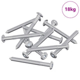 Viti per mobili 1600 pcs Argento Acciaio
