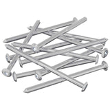 Viti per mobili 12 pcs Argento M6 x 100 mm Acciaio