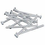 Vite 1200 pcs Argento M6 x 85 mm Acciaio