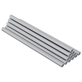 Asta Filettata 900 pcs Argento Acciaio