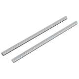 Asta Filettata 2 pcs Argento 6 x 135 mm Acciaio