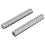 Asta Filettata 2 pcs Argento 8 x 55 mm Acciaio