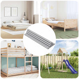 Barre filettate 900 pcs Argento Metallo