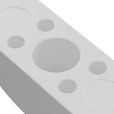 Dado a mezzaluna 13000 pcs Bianco Polipropilene