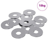 Rondelle 9000 pcs Argento Ferro