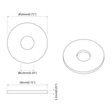 Rondelle 9000 pcs Argento Ferro