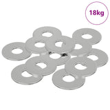 Rondelle 33962 pcs Argento Ferro