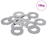 Rondelle 11842 pcs Argento Ferro
