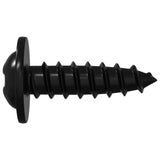 Chiodo autofilettante 2 pcs Nero 3,5 x 12 mm Ferro