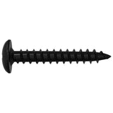 Chiodo autofilettante 12 pcs Nero 4 x 25 mm Acciaio