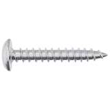 Viti in Legno 12 pcs Argento M4 x 25 mm Acciaio
