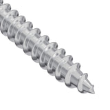 Viti in Legno 2 pcs Argento M4 x 28 mm Acciaio