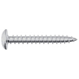 Viti in Legno 2 pcs Argento M4 x 28 mm Acciaio