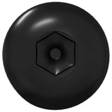 Dadi a Manica 12 pcs Nero M4 x 14,5 mm Metallo