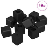 Supporto per cassetto 6792 pcs Nero 15 x 15 x 15mm