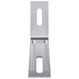 Supporto Anti Ribaltamento 2 pcs Argento 74,5 x 15 x 32 mm