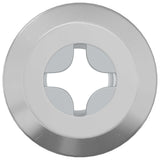 Dado a bloccaggio 12 pcs Nichel M6 x 15 mm Acciaio