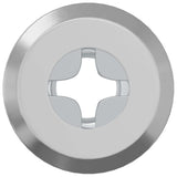 Dado a bloccaggio 2 pcs Argento M6 x 15 mm Acciaio