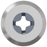 Dado a bloccaggio 2 pcs Argento M6 x 25 mm Acciaio