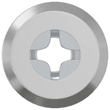 Dado a bloccaggio 2857 pcs Argento Acciaio