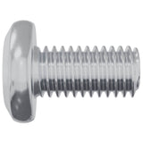 Vite di Blocco Tinta unita 2 pcs Argento M6 x 12 mm Acciaio