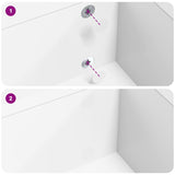 Adesivo 12 pcs Bianco  20 x 0,5 mm Carta