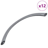 Manico 12 pcs Argento 107 x 3.6 x 23 mm Acciaio inossidabile