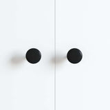Manico 12 pcs Nero 30 mm Alluminio