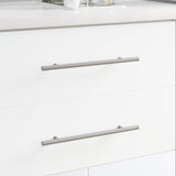 Maniglia per Armadio 2 pcs Argento 300 mm Acciaio inossidabile