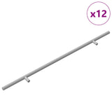 Manico 12 pcs Argento 500 mm Acciaio