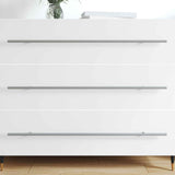Maniglia per Armadio 2 pcs Argento 800 mm Acciaio inossidabile