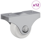 Ruota 12 pcs Bianco 42 x 11,5 x 29 mm Ferro
