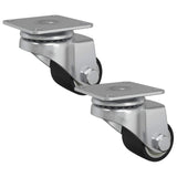 Ruota 2 pcs Argento 44,1 x 44,1 x 1,95 mm Nylon